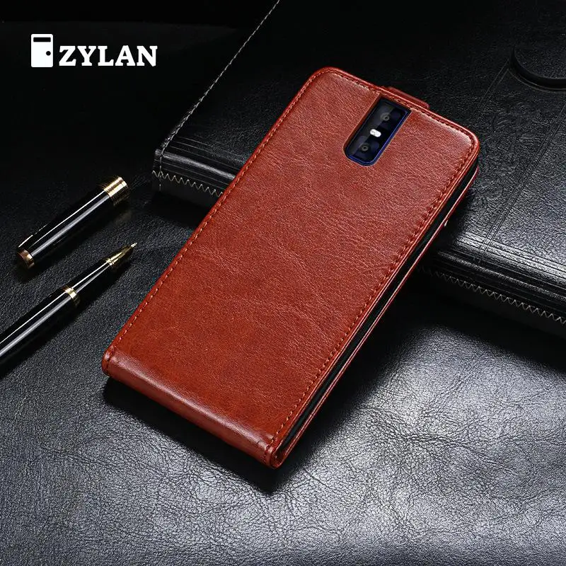 Чехол с откидной крышкой для Oukitel K3 роскошный кожаный чехол и подставкой K 3 5