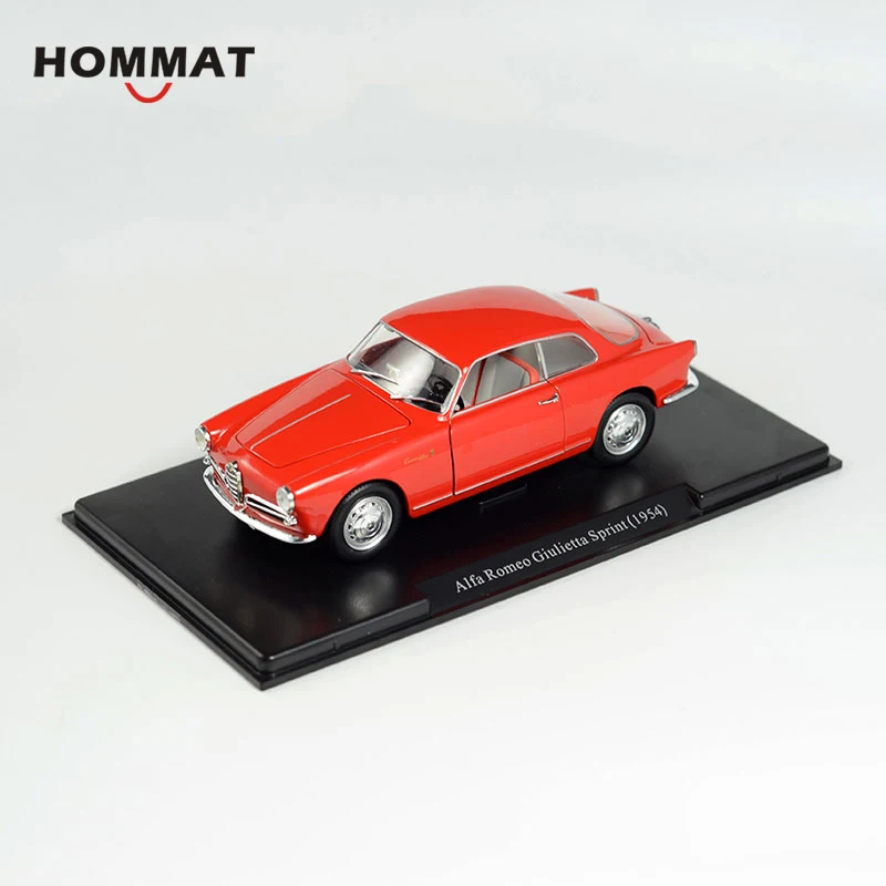 HOMMAT моделирования 1:24 Alfa Romeo классический Винтаж автомобиль сплава литая игрушка