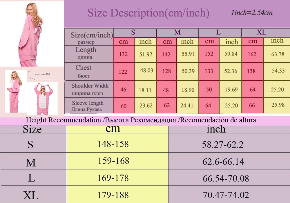 Пижама с капюшоном для взрослых Фланелевая пижама на молнии розовой Свинкой