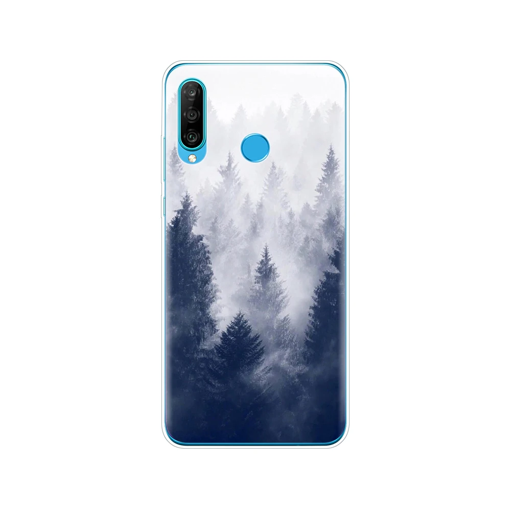 61860 Для huawei P30 Pro Чехол huawei P30Pro силиконовый мягкий ТПУ чехол для телефона на huawei P30 Pro VOG-L29 ELE-L29 P 30 Lite чехол-бампер - Цвет: 61860