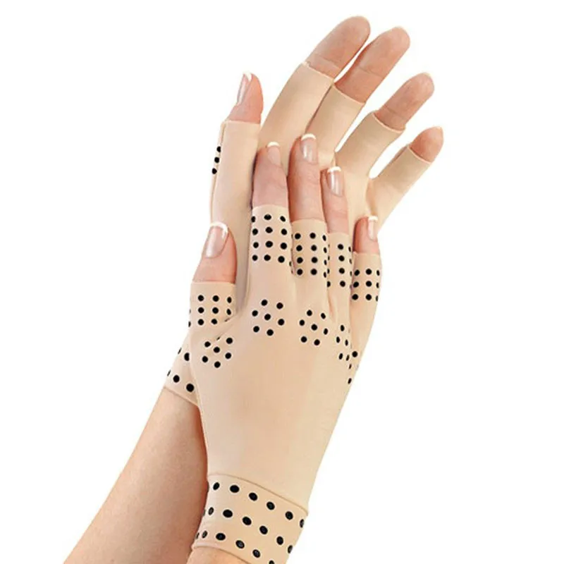 

New Motocyce Bicycle Arthritis therapy gloves Relief Arthritis Pressure Pain Heal Joint Magnetic Therapy Glove Hand Massager