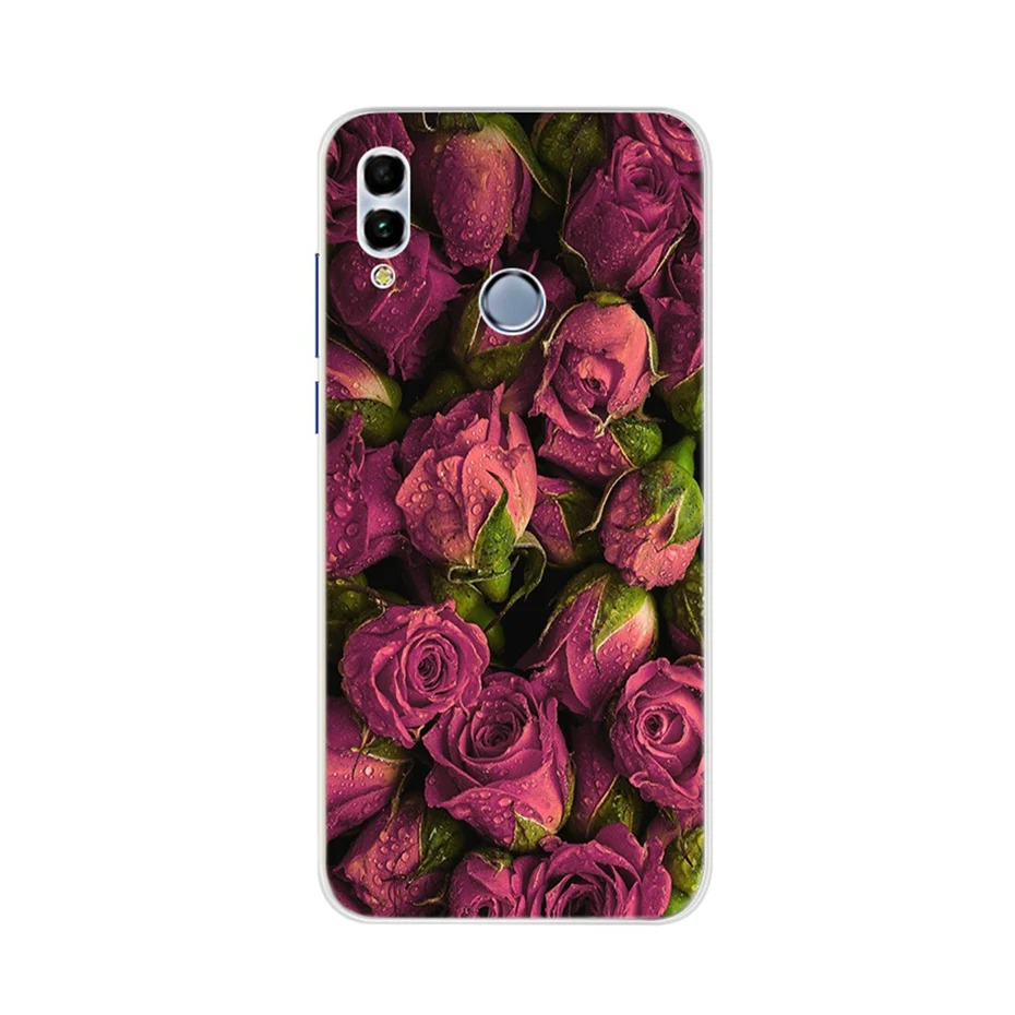 Чехол для Huawei Honor 10 Lite Мягкий Силиконовый ТПУ чехол Psmart 2019 чехлы P Smart