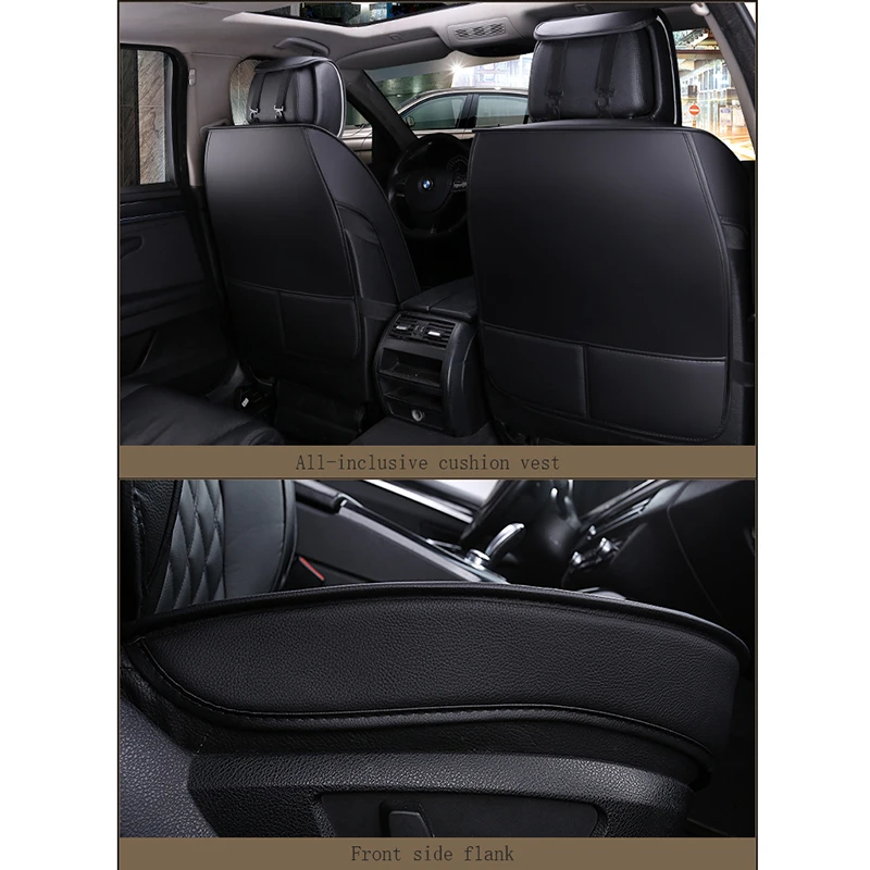 WLMWL универсальный кожаный чехол автокресла для Land Rover все модели X9 Discovery Freelander Car