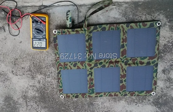 GX ENERGY 18 Вт складной Панели солнечные с максимальной точкой мощности, Солнечный контроллер заряда Портативный на солнечных батареях 12V Батарея Зарядное устройство