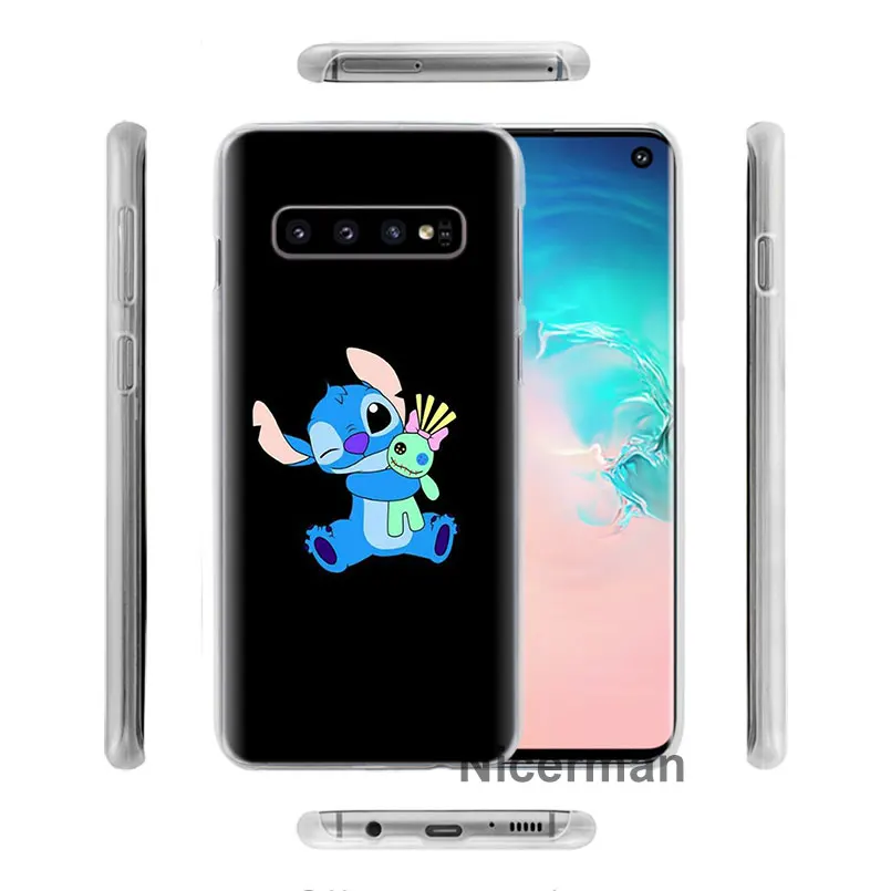 Симпатичный чехол для телефона с изображением Лило чехол s для samsung Galaxy S10e S10 плюс S8 S9 плюс S6 S7 край A40 A50 A70 M20 чехол Coque