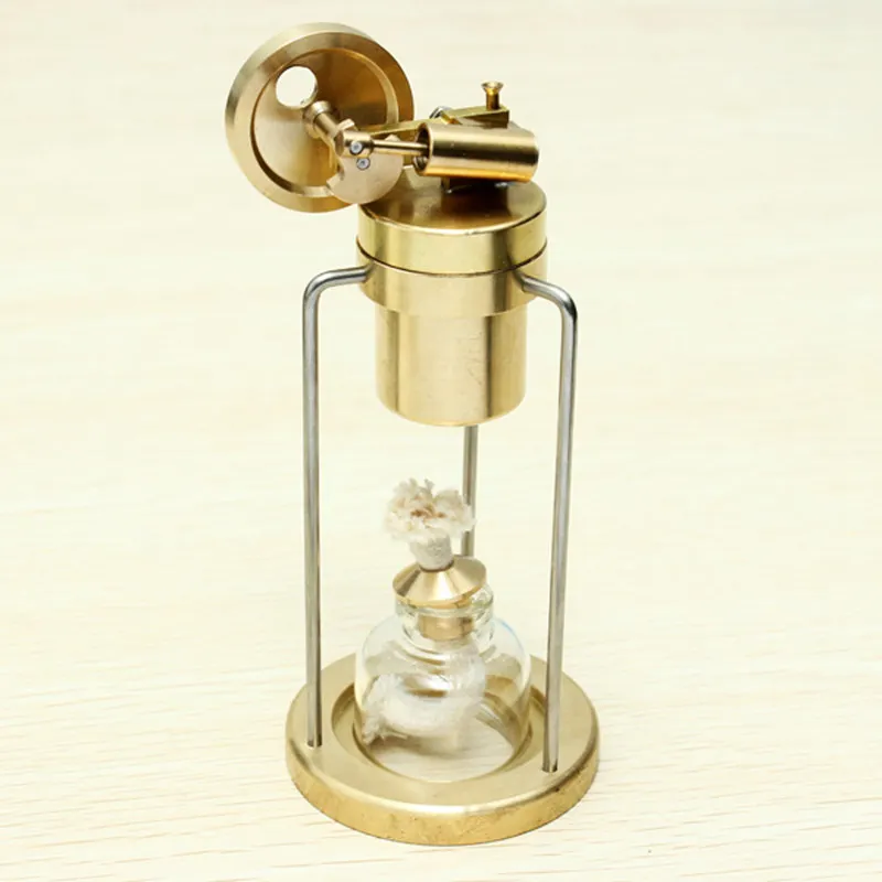 Mini Live Steam Engine Brass Stirling Model Science Educational Toys | Игрушки и хобби