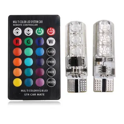 Автомобильная светодиодная лампа с дистанционным управлением T10 5050 6 Smd