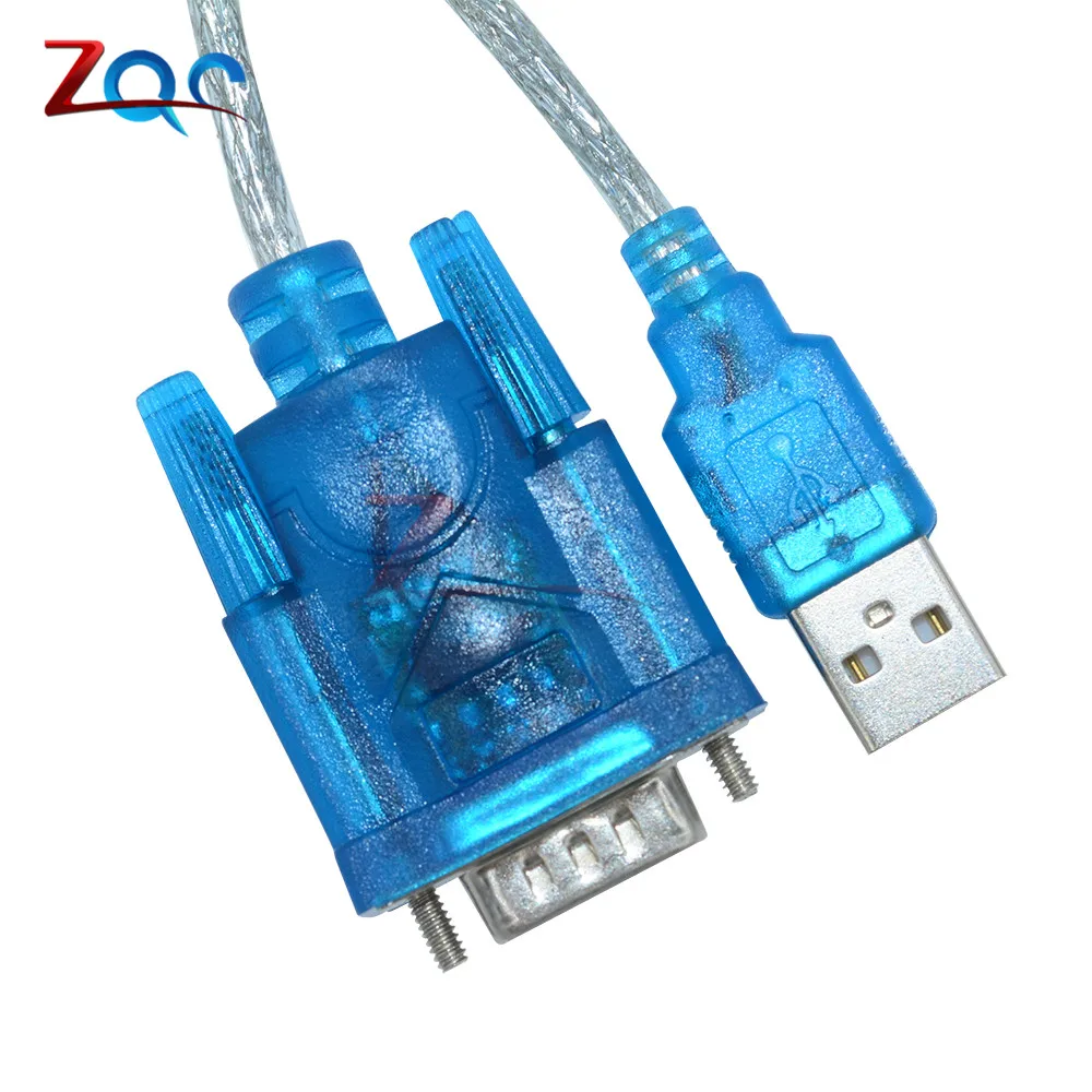 USB к RS232 последовательный порт 9 контактный кабель DB9 адаптер последовательного com