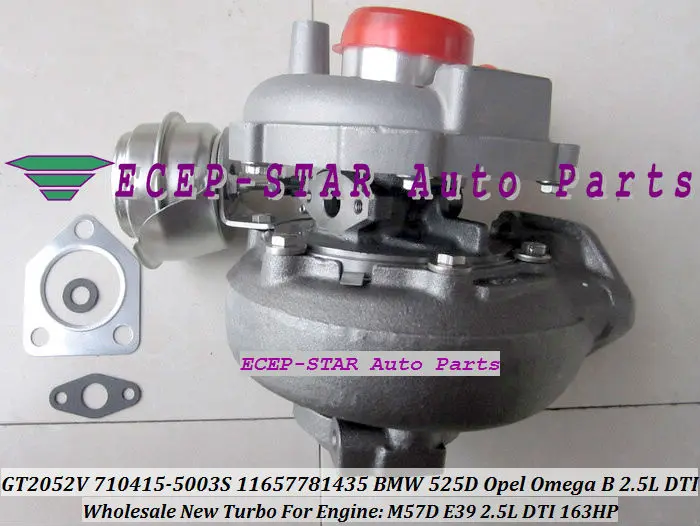 Бесплатная доставка GT2052V 710415-5003S 710415-0001 710415 турбо для BMW 525D 2002-2003 Opel Omega B 2.5L DTI