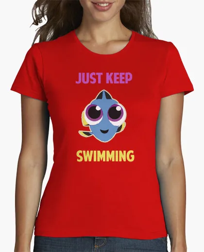 Лето Рекомендовать женщины футболка ПРОСТО ДЕРЖАТЬ Короткие рукава Распечатать