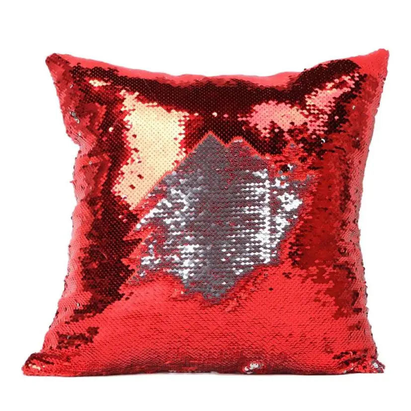 Новый квалифицированный чехол для подушки DIY с волшебной надписью двойной цвет