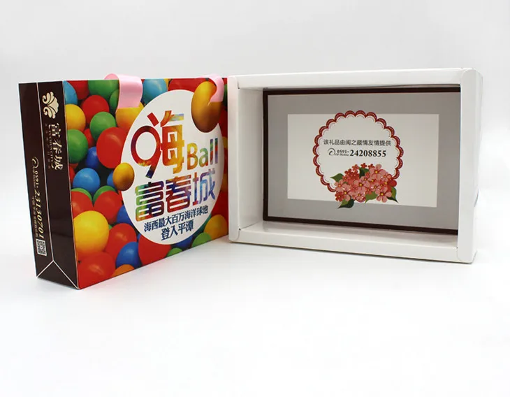 Пользовательский роскошный бумажный ящик гофрированная Подарочная коробка для