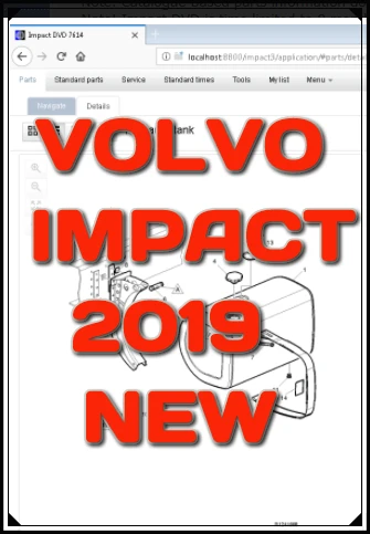 2019 Новинка для VOLVO IMPACT + строительное оборудование PROSIS (детали ремонт) жесткий