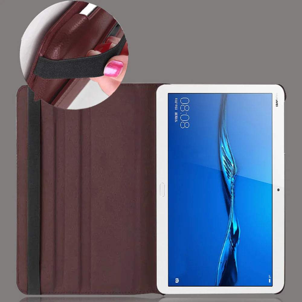 Вращающийся на 360 градусов чехол для Huawei MediaPad M3 Lite 10 BAH W09/BAH W19/BAH AL00 1 дюймовый