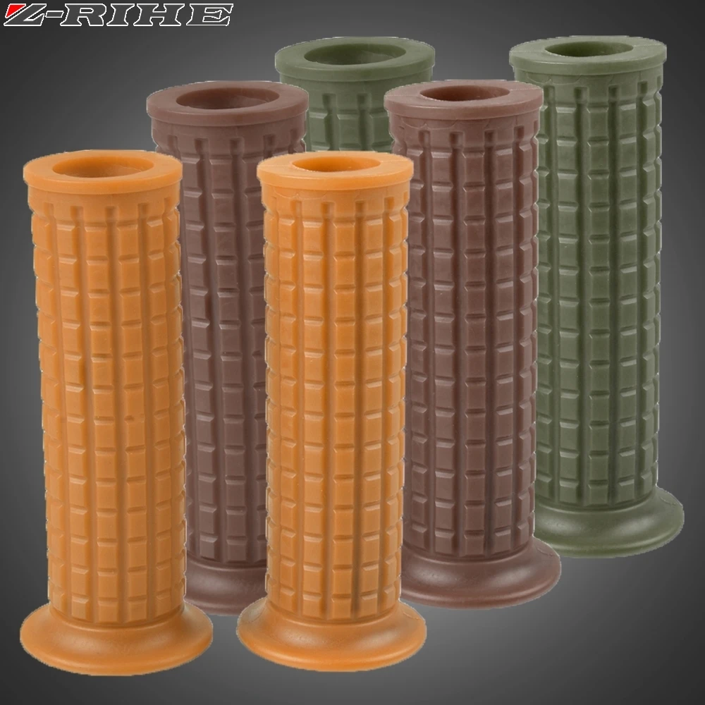 Винтажные резиновые ручки для мотоциклов 22 мм XCF XCRW EXCR EXC SXF SXR XCW SX 65 85 105|Ручки