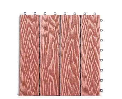 Mahogany color A Новое поступление, американский стиль, Балконный пол, нескользящая деревянная пластиковая композитная напольная плитка, водостойкая, для двора, сада - Цвет: Mahogany color A