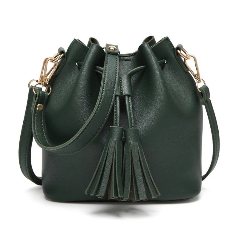 Повседневное женские сумки на плечо Корейская версия кисточкой Для женщин сумка