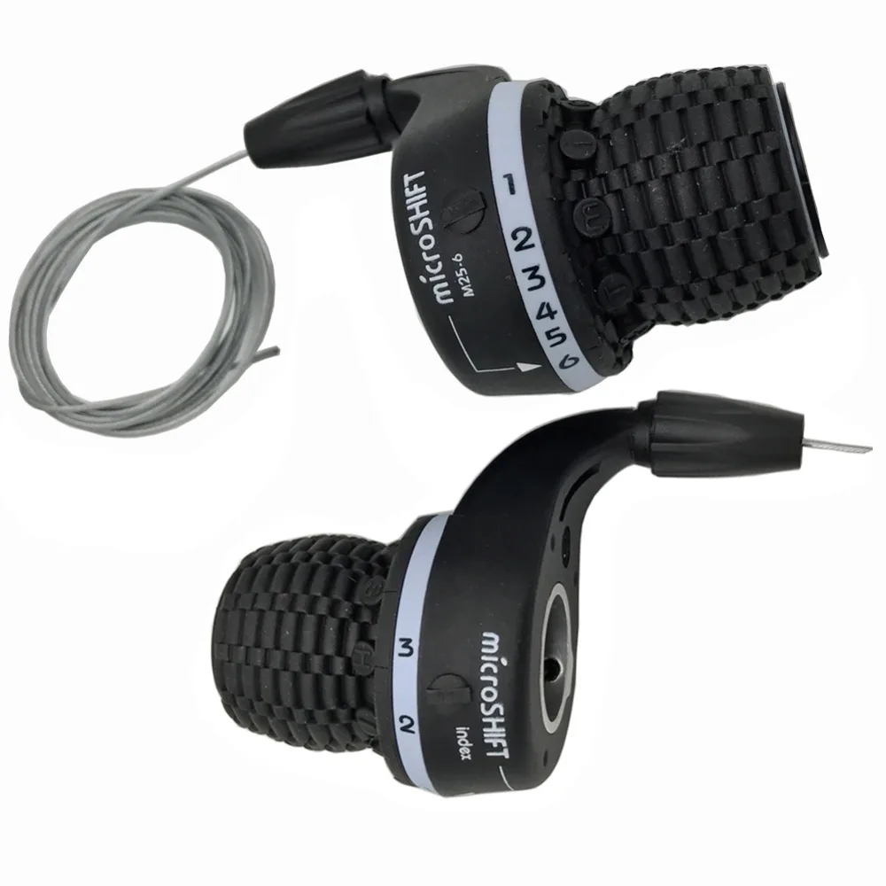 MicroSHIFT MS25-6 Твист тип Шифтер MTB Велосипед 3 x 6 Скоростей Grip Gear Shifters Trip Derailleur DIP Compatible for Shimano.