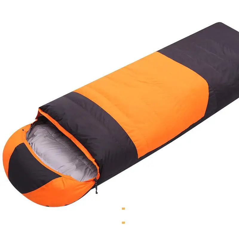 WOEN Outdoor camping Down sleeping bag autumn individual Ultra-light warm 1200g Duck down | Спорт и развлечения