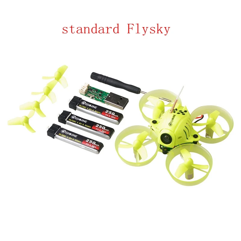 standard Flysky Eachine QX65 с 5,8G 48CH 700TVL камерой F3 встроенным OSD 65 мм микро для FPV гоночной рамы RC Дрон Квадрокоптер вертолет - Цвет: standard Flysky
