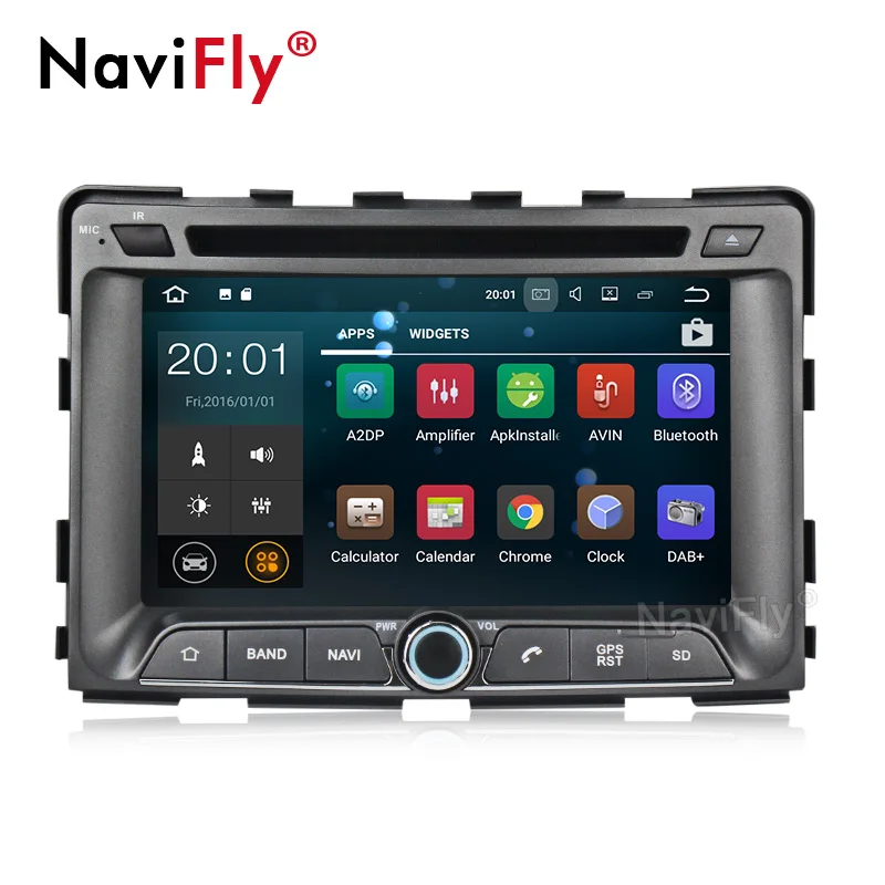 Android9.0 2G ram 16G rom автомобильный мультимедийный плеер для SsangYong Rexton 2005- Rodius/stavic 2004 Автомобильная Радио fm кассета