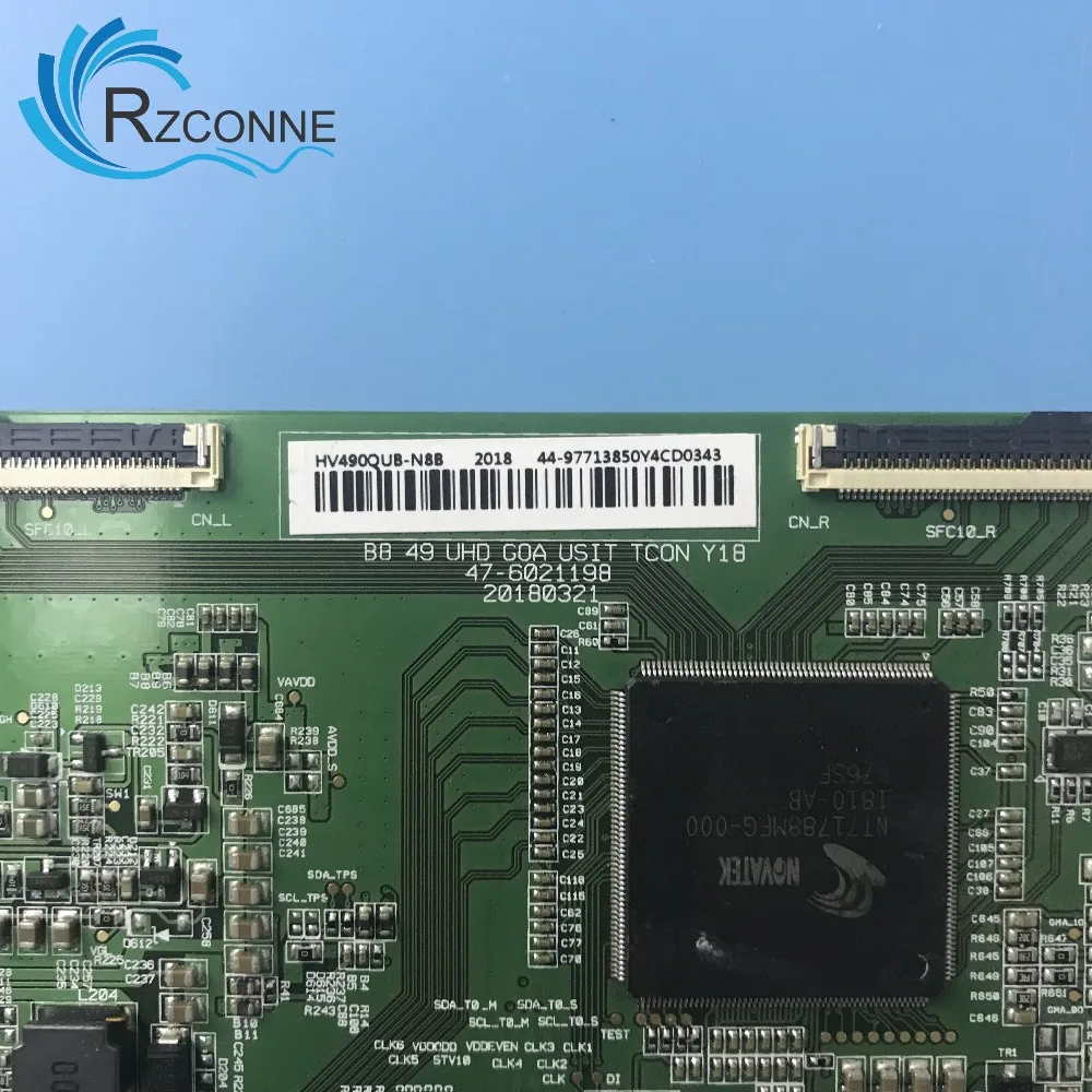 Плата логической платы 47 6021198 T Con board HV490QUB N8B|Промышленные компьютеры и аксессуары|