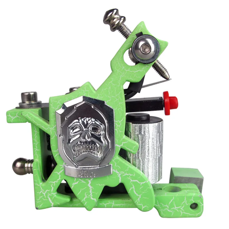 Профессиональная тату-машинка 2 шт. катушка тату-пушки подводка шейдер источник