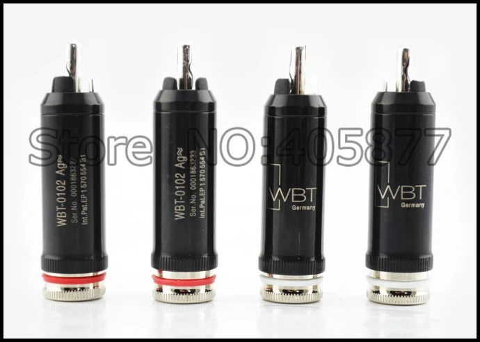 HI END 0102Ag nextgen аудиоразъем RCA для подписи набор из 4 шт. серебряных высококлассных
