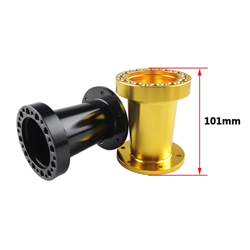 RASTP-51mm 76 мм 101 по высоте руль Quick Release выхватить Hub адаптер Босс Комплект золотистый