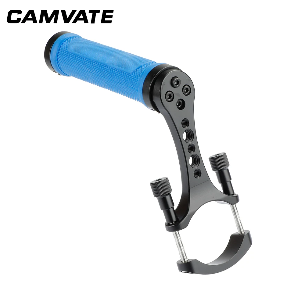 CAMVATE резиновая верхняя ручка синяя рукоятка для DSLR камеры DJI Ronin S Zhiyun Crane Plus / Moza Air 2