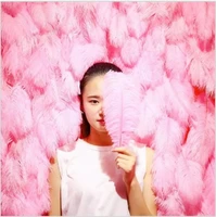 free shipping 100pc pink feather 15 20cm white romantic wedding favor birthday party decoration accessories backdrops photo prop
