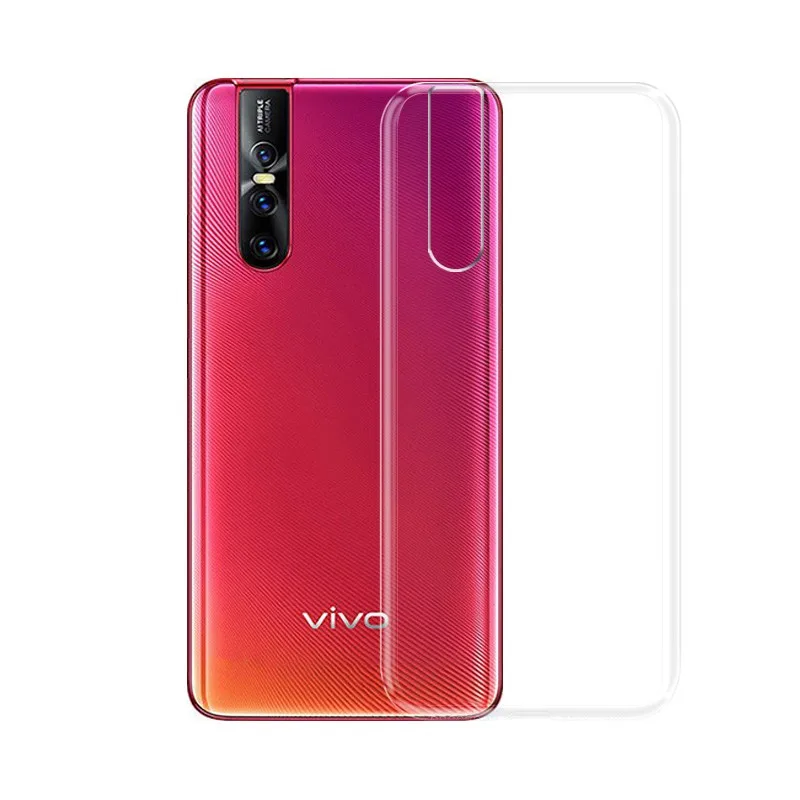Чехол на Vivo V15 Pro Чехол Ультра тонкий прозрачный мягкий ТПУ силиконовый чехол для задней крышки чехол для Vivo V15 Pro V15Pro чехол для телефона