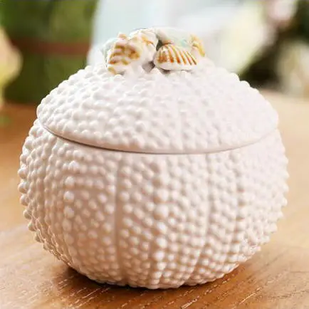 Новинка подарочная шкатулка для колец изящная фарфоровая белая раковина