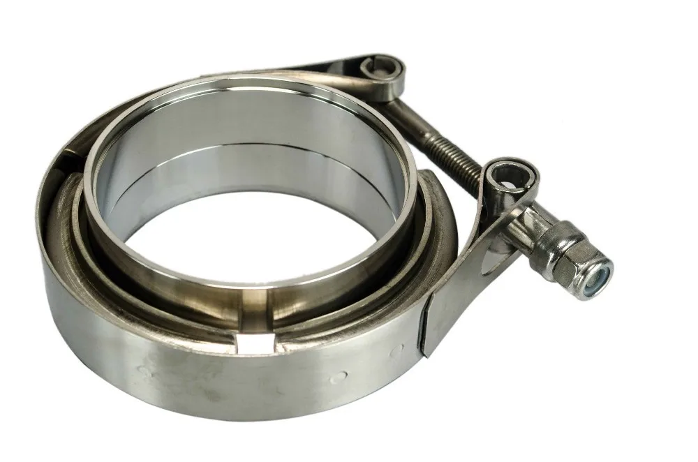 WLR RACING-" SUS 304 нержавеющая сталь вытяжной V-Band зажим фланец комплект V-Band Vband мужской женский дизайн WLR5243