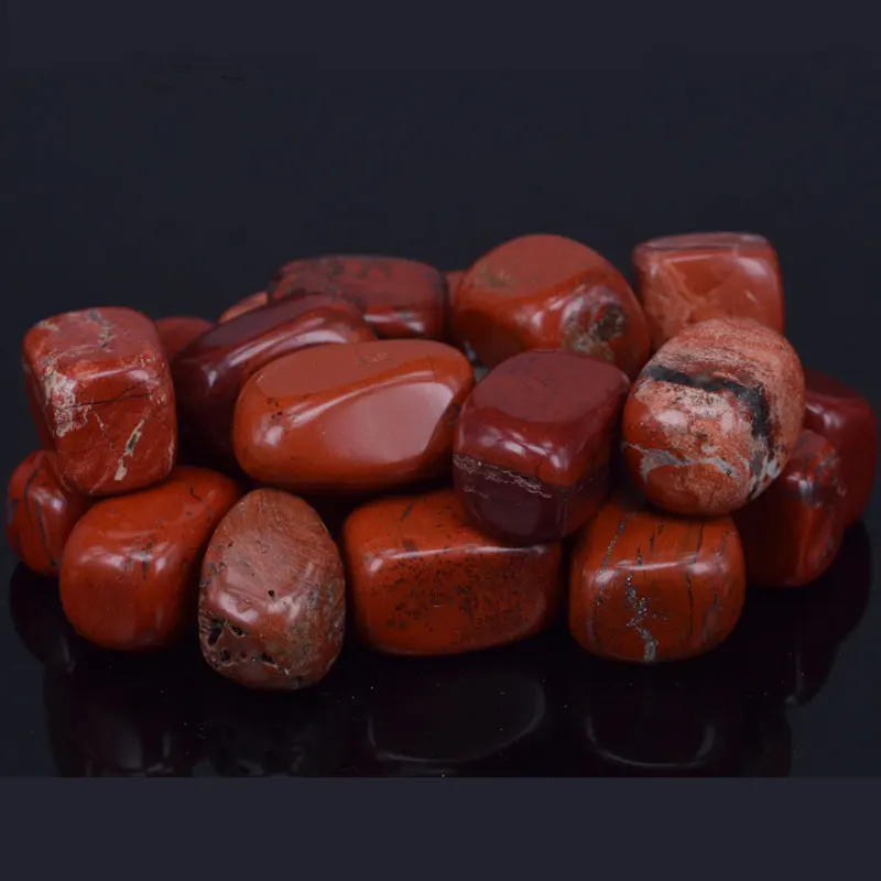 Натуральный красный Джаспер хрустальные камни точечные бусины тонущий камень