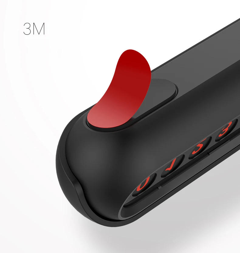 Xiaomi Mijia Youpin DDPai временный парковочный номер скрытый и изменяемый номер ABS мягкий клей подходит