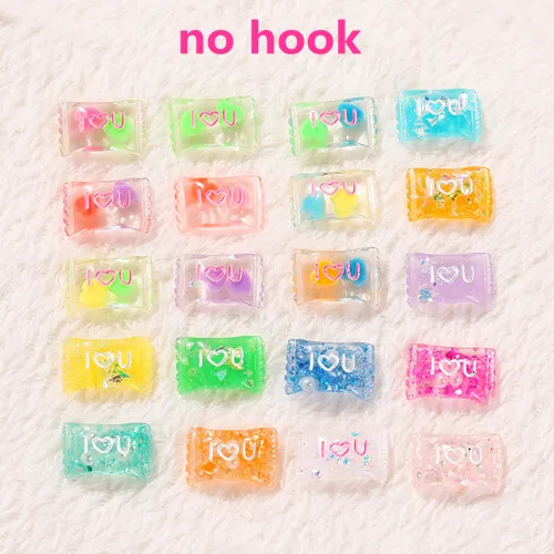 no hook 30 шт./лот 21*14 мм плоские с оборота смолы сладкие конфеты амулеты идеально подходит для подвески, серьги diy брелок части - Окраска металла: no hook