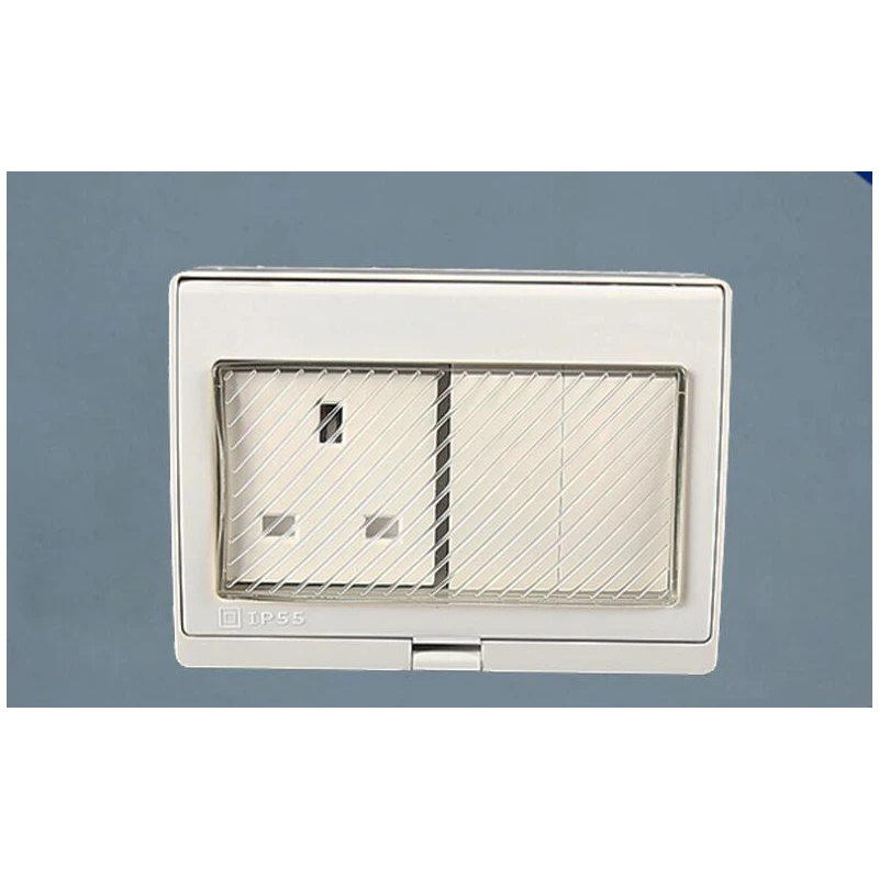 Водонепроницаемая настенная розетка 16 А европейская Британская американская