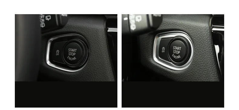 Для BMW 3 серии 316i 318i 320i 330i F30 кнопка запуска с одной кнопкой блестками старт вверх