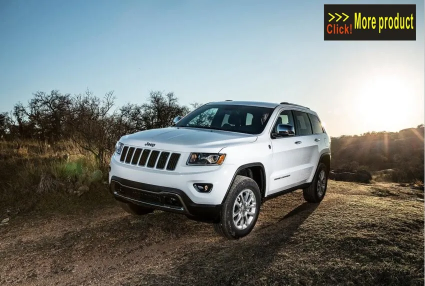 2 цвета на выбор! Для Jeep Grand Cherokee ABS передний головной светильник лампы век накладка 2 шт./компл