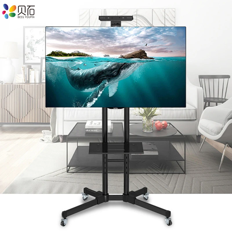 УНИВЕРСАЛЬНАЯ ТЕЛЕЖКА для телевизора штатив на колесиках плазменного ТВ 32-65