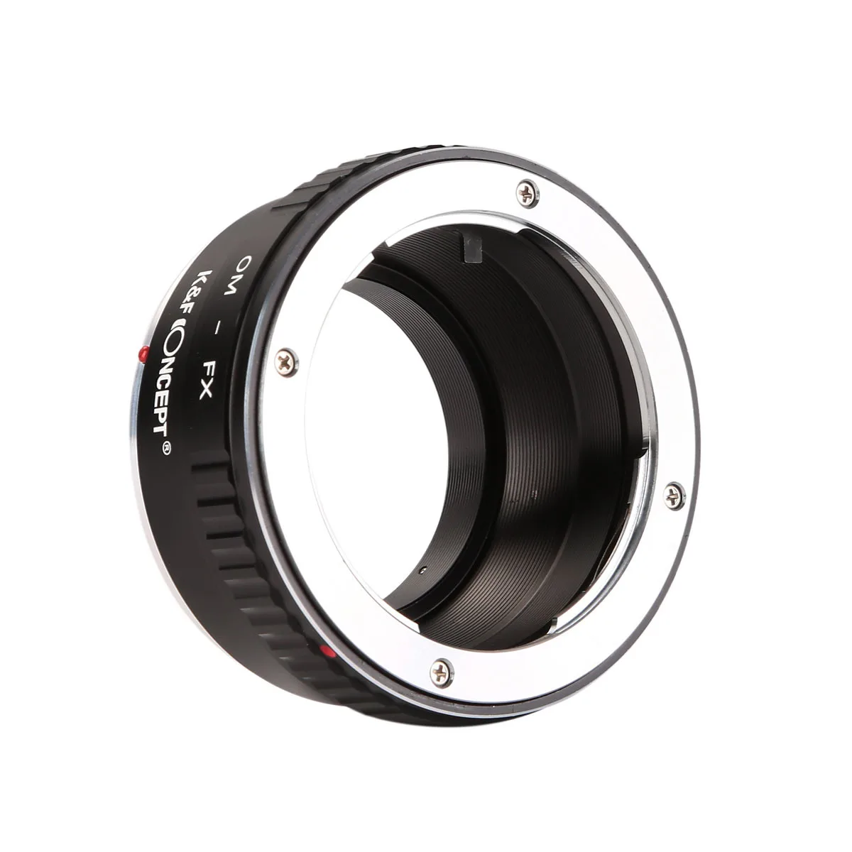 K&F Concept Переходное кольцо OM-FX для установки объективов Olympus OM на фото камеры Fujifilm Fuji x-Pro1 x-E1 x-M1 x-A1