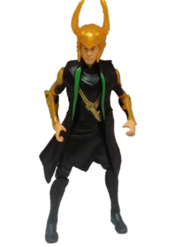 14 шт./компл. Действие фигура Мстителей комплект супер герой Локи HOWKEYE одежды с