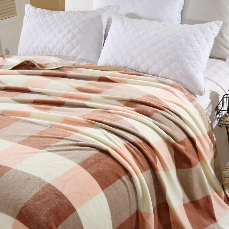 Постельные принадлежности в современном стиле розового + коричневого цвета с