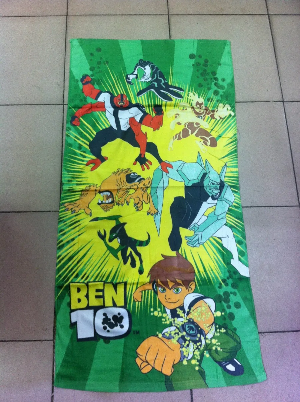 60*120 см мультфильм Ben 10 Полотенца детское полотенце детское пляжное полотенце мультфильм принцессы Обувь для девочек бикини Чехлы для мангала