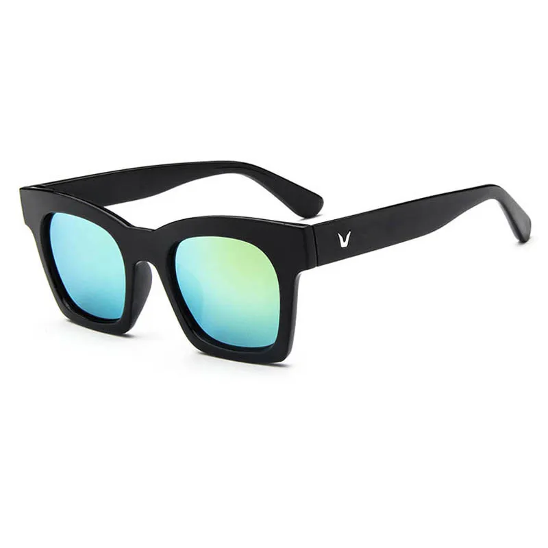 Солнцезащитные очки в пластиковой оправе для мужчин и женщин Модные Винтажные