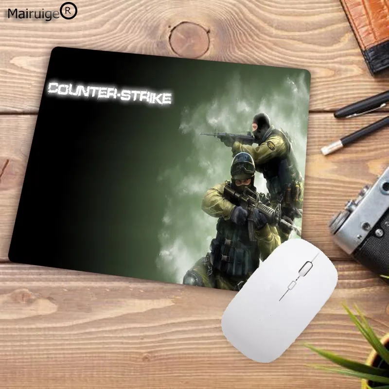 Mairuige Big Promotion Rubber Anti-slip Counter Strike Mice Mat DIY Computer Mousepad Gaming Mouse Pad Cs Go Rubber Mat 22X18CM