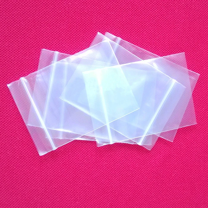 500pcs 16*24cm White Bone Pe Transparent Ziplock Plastic Bags Clear Travel Packing Bag For Jewelry Gifts Pouch Accessories Bags