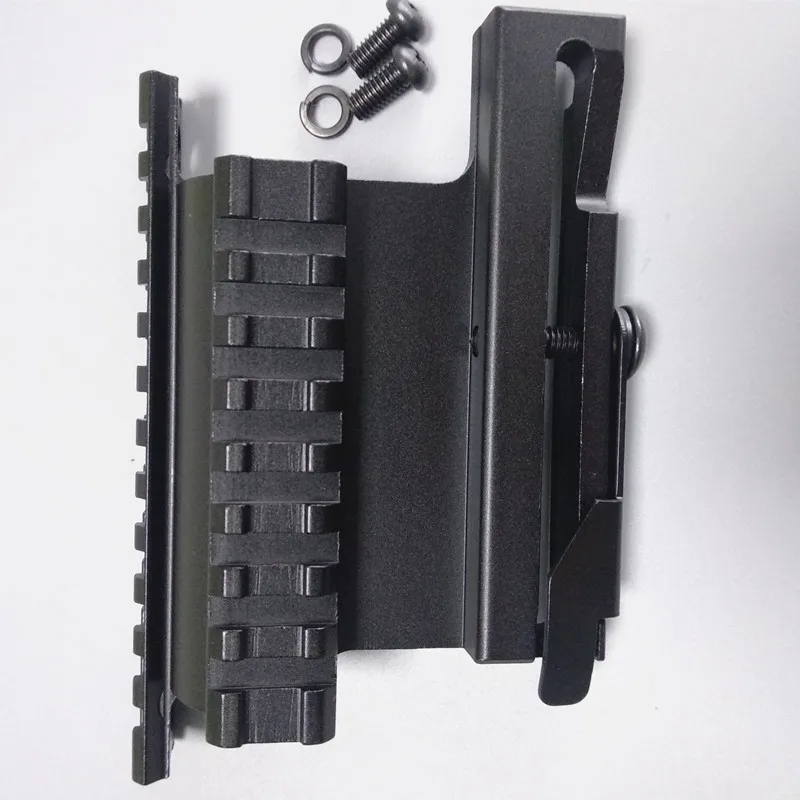 Быстросъемное Боковое крепление серии AK quick QD Style AK47 AK74 SAIGA Detach 20 мм Weaver Rail для