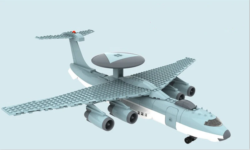 Шт. 229 шт. Военная Униформа игрушка истребитель Современная война самолеты АВАКС